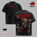 Power Chainsaw Man Anime Vintage Washed Tee