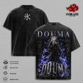 Doma Infinity Castle Demon Slayer Anime Vintage Washed Tee