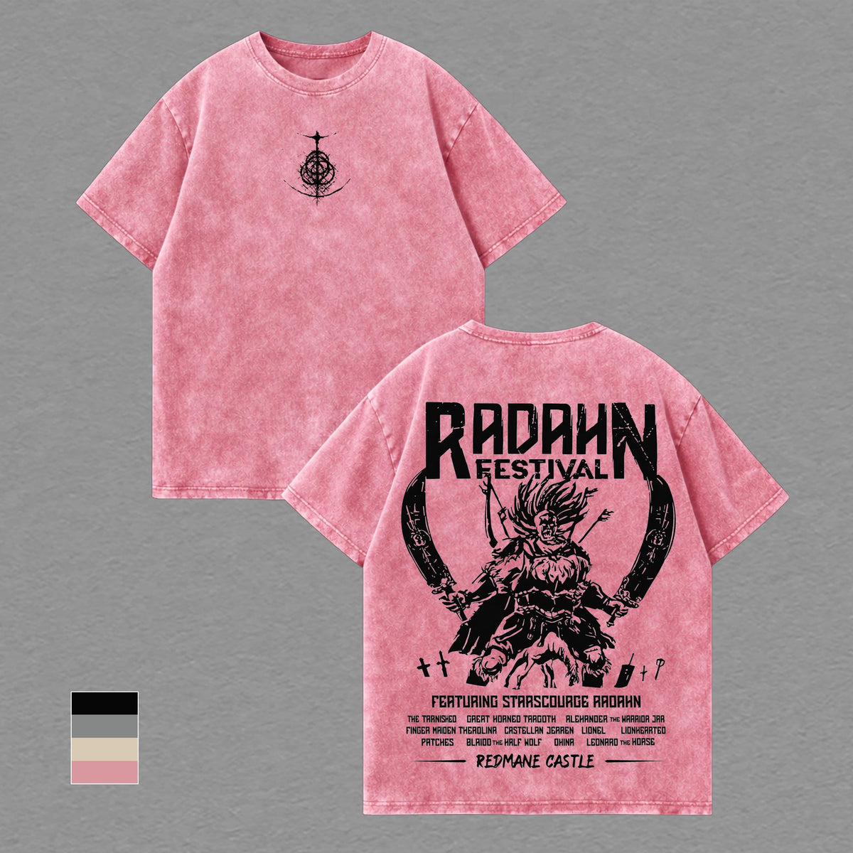 Starscourge Radahn Festival Elden Ring Vintage Washed Tee