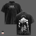 Baki Hanma 1% Better Every Day Gym Anime Vintage Washed Tee