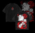 Alphonse Elric x Fullmetal Alchemist Brotherhood Anime Tee Vintage Washed T-Shirt – FMA Alchemy Symbol Graphic Tee for Anime Fans Outfits Men