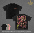 Mitsuri Kanroji Demon Slayer Love Hashira Anime Vintage Washed Tee
