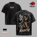 Raditz DBZ Saiyan Warrior Anime Vintage Washed Tee