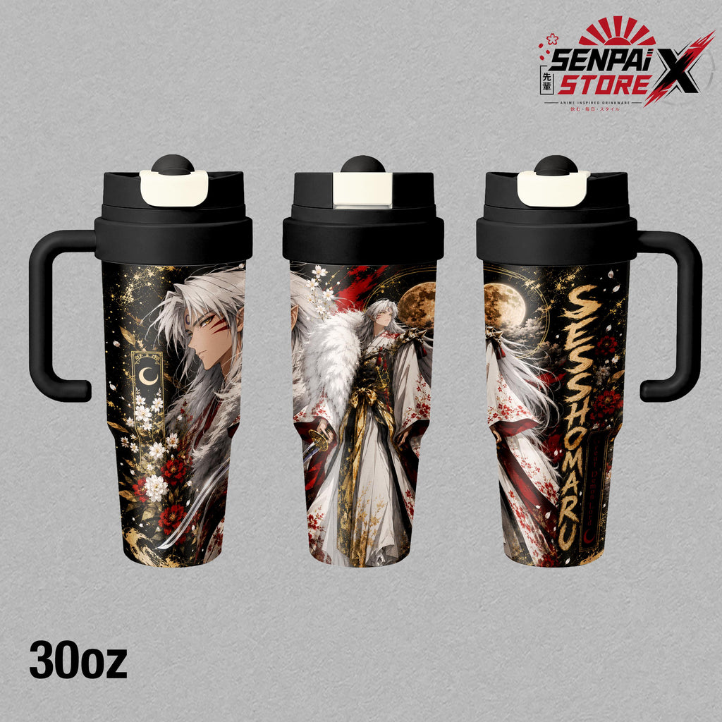 Sesshomaru Great Demon Lord Inuyasha Anime Tumbler 17oz 24oz 30oz