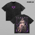 Albedo Overlord Supreme Being Guardian Anime Vintage Washed Tee