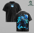 Rimuru Tempest Slime Anime Hip Hop Vintage Washed Tee