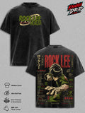 Rock Lee Naruto Anime Vintage Washed Tee