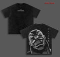 Jack Hanma - Baki Anime Double Printed Vintage Washed Tee Unisex Oversize Anime Manga Washed Heavyweight Cotton T-shirt