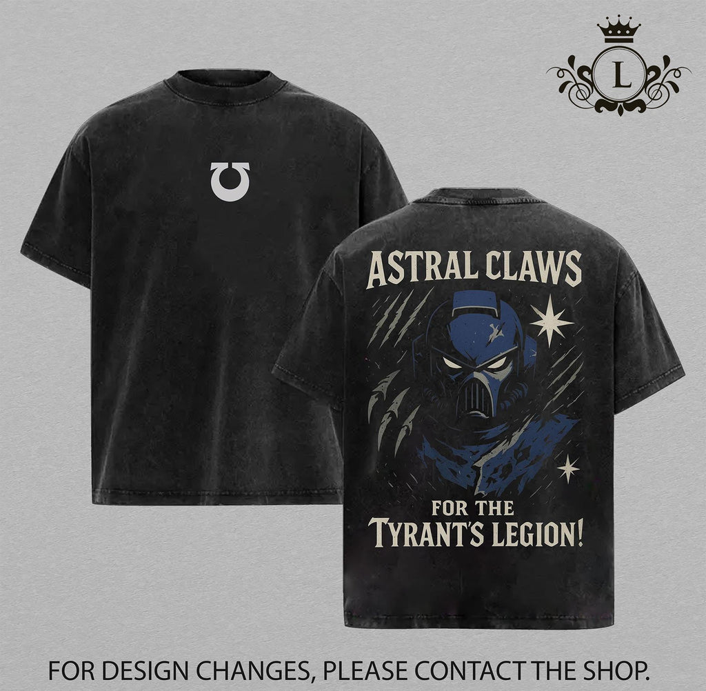Space Marine Warhammer 40K New Release Vintage Washed Tee
