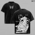 Akaza vs Koyuki Demon Slayer Kimetsu no Yaiba Anime Vintage Washed Tee