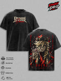 Douma Upper Moon 2 Anime Vintage Washed Tee