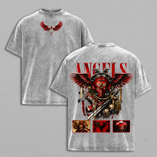 Blood Angel WarHammer 40k Vintage Washed Tee