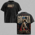 Gogeta Fusion Warrior Dragon Ball vintage washed t-shirt - Black
