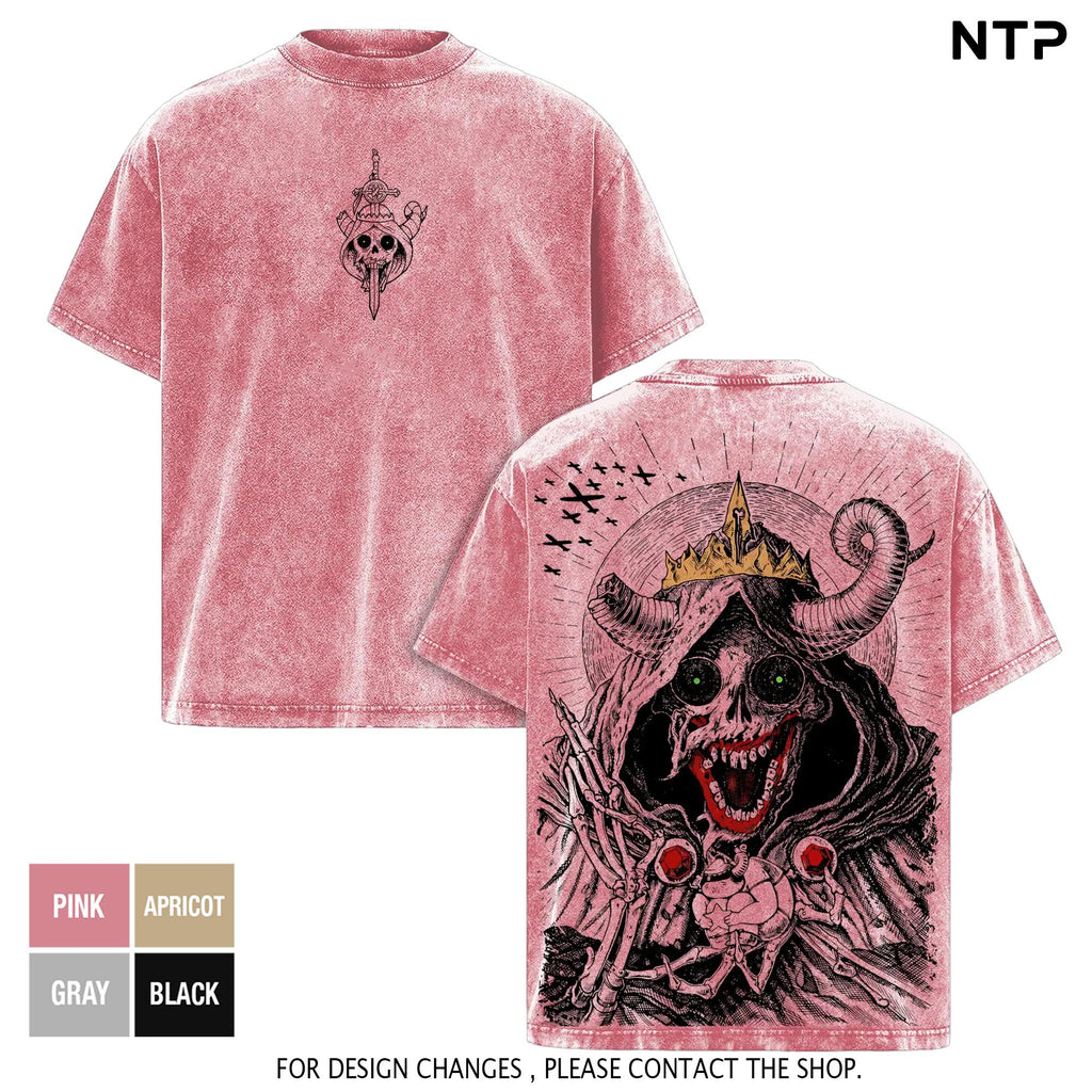 The Lich Adventure Time Vintage Washed Tee