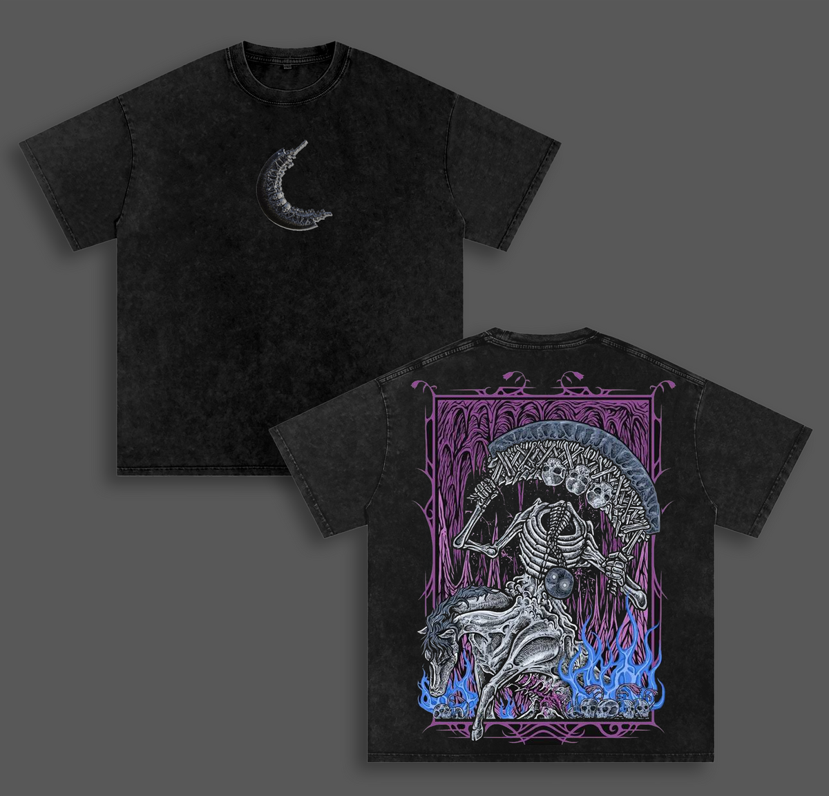 Putrescent Knight Elden Ring Vintage Washed Oversized T-Shirt