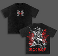 Kokushibo Upper Moon One Demon Slayer Anime Vintage Washed Tee