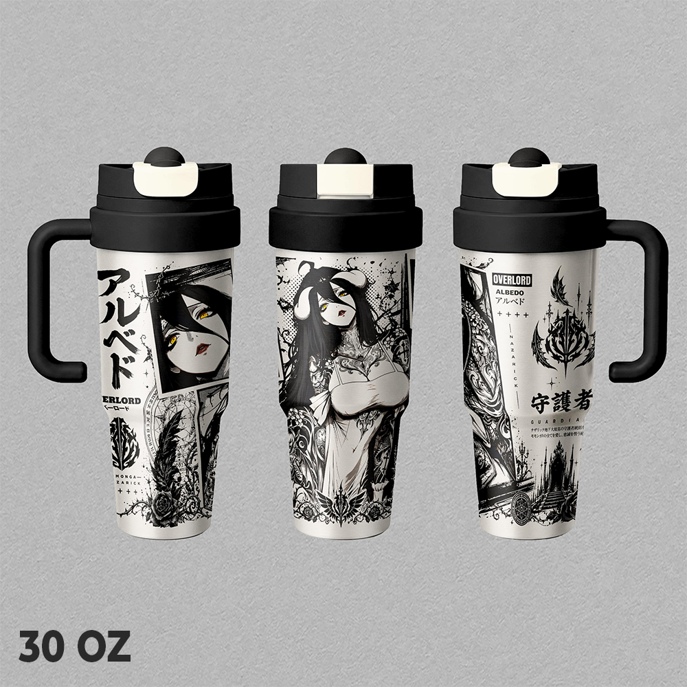 Albedo Overlord Nazarick Guardian Anime Tumbler