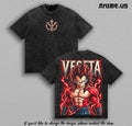 Vegeta SSJ4 Royal Crest T-shirt - Black