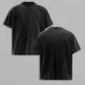 Design Your Own WashTee – vintage washed tee, front and back