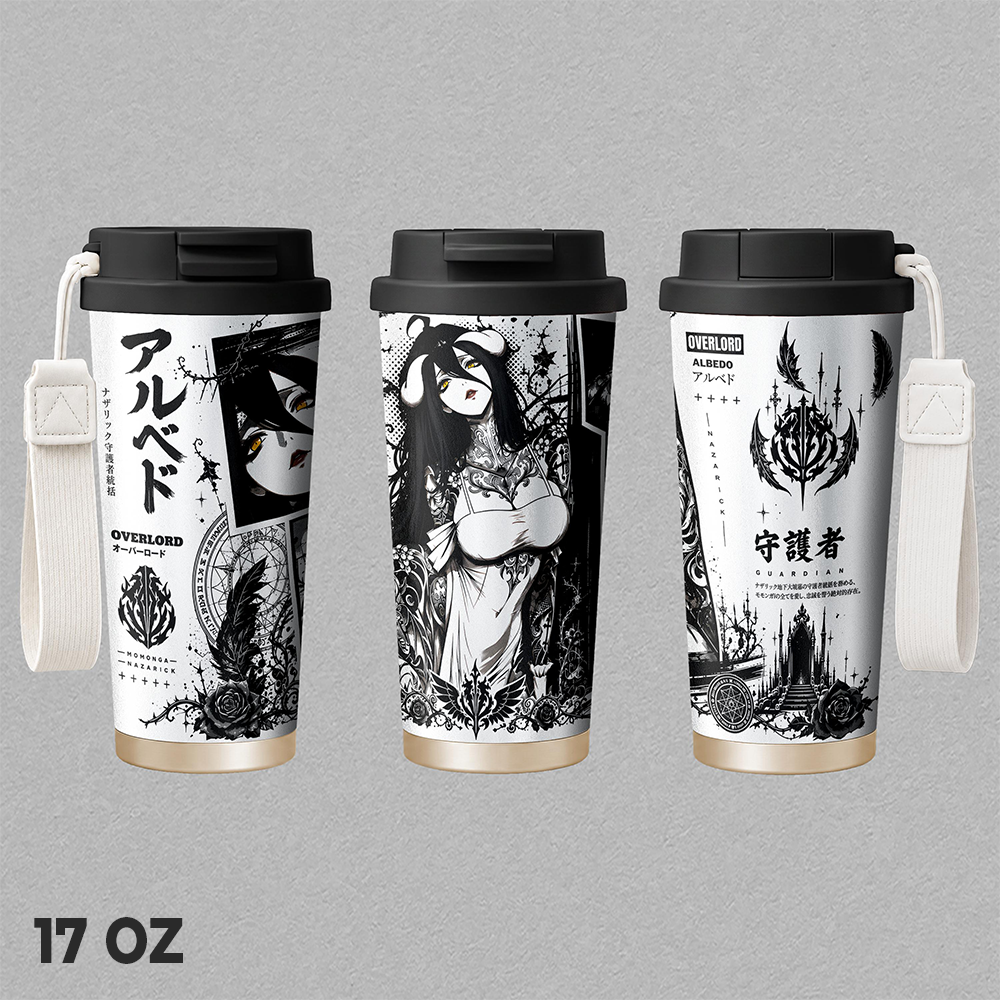 Albedo Overlord Nazarick Guardian Anime Tumbler