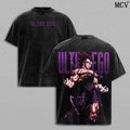 Vegeta Ultra Ego Shirt, Dragon Ball Super Anime Tee, Purple Aura God Power Graphic Vintage Washed T-Shirt