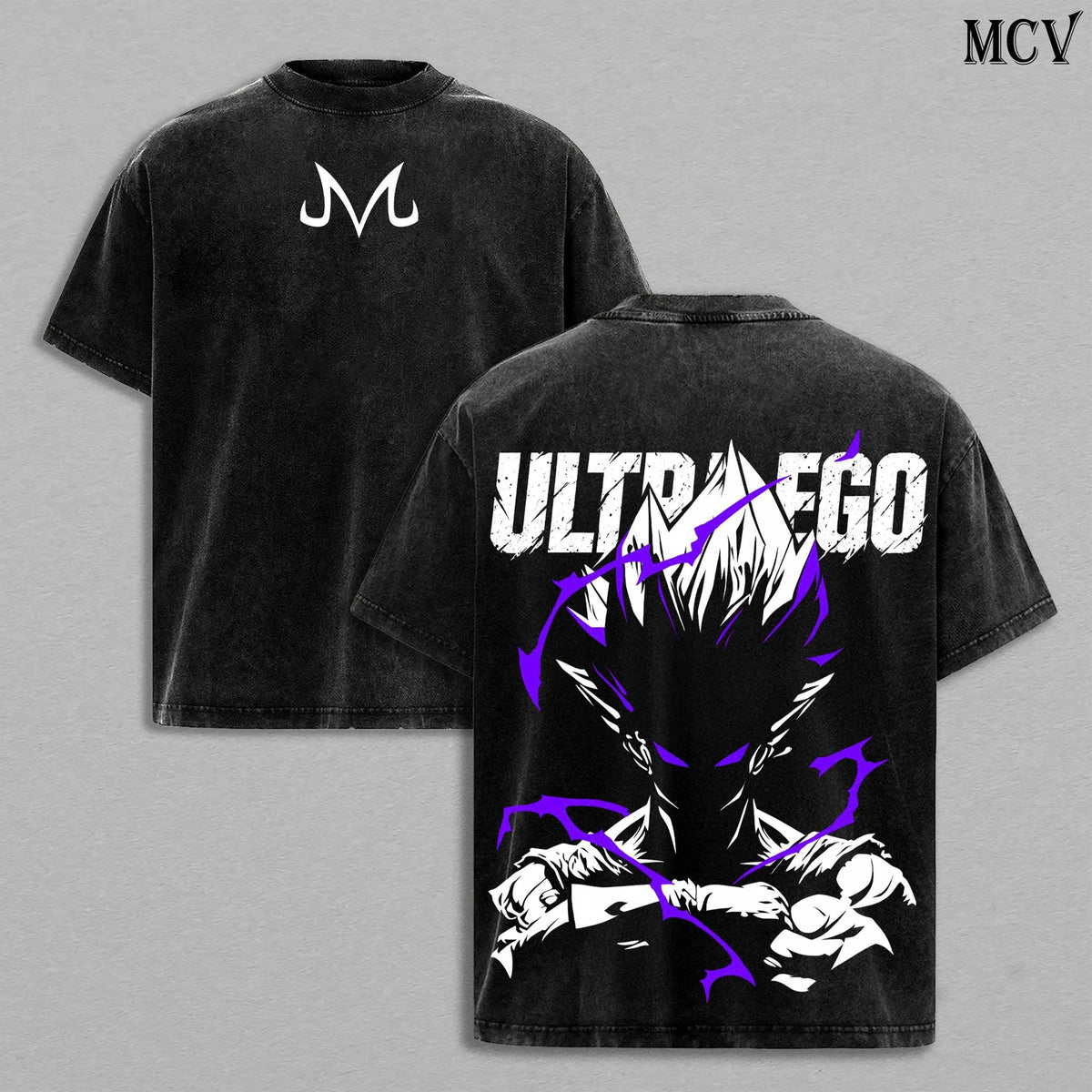 Vegeta Dragon Ball Shirt, Saiyan Prince Anime Tee, Super Saiyan Graphic Vintage Washed T-Shirt