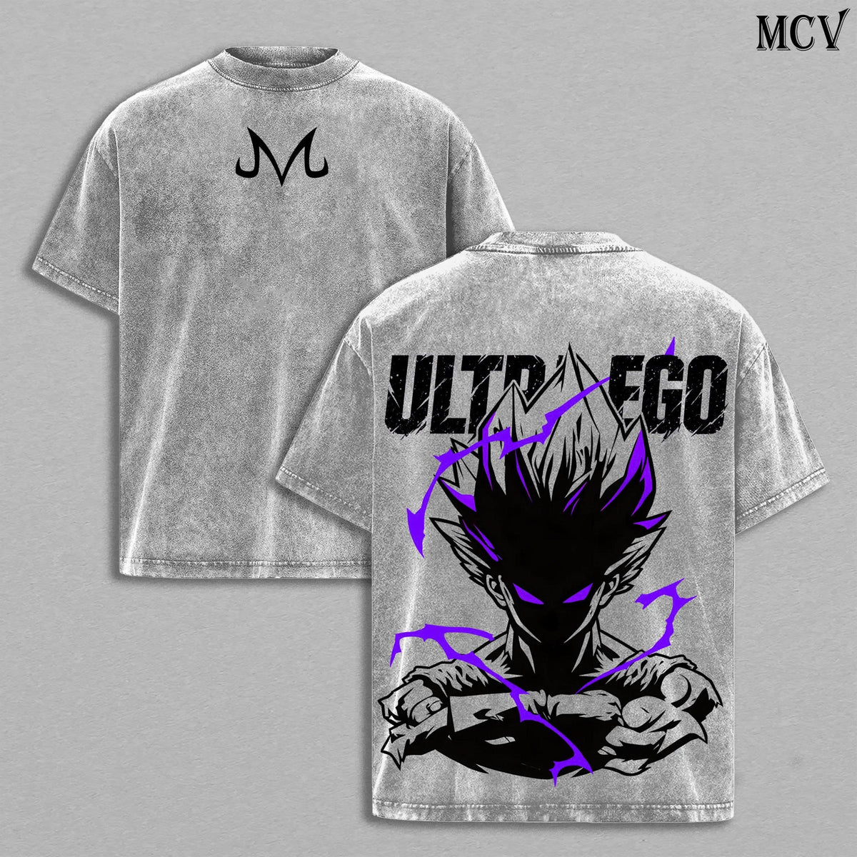 Vegeta Dragon Ball Shirt, Saiyan Prince Anime Tee, Super Saiyan Graphic Vintage Washed T-Shirt