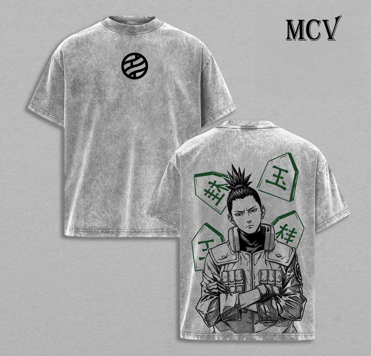 Shikamaru Nara Naruto Shirt, Shadow Possession Anime Tee, Lazy Genius Graphic T-Shirt Vintage Washed