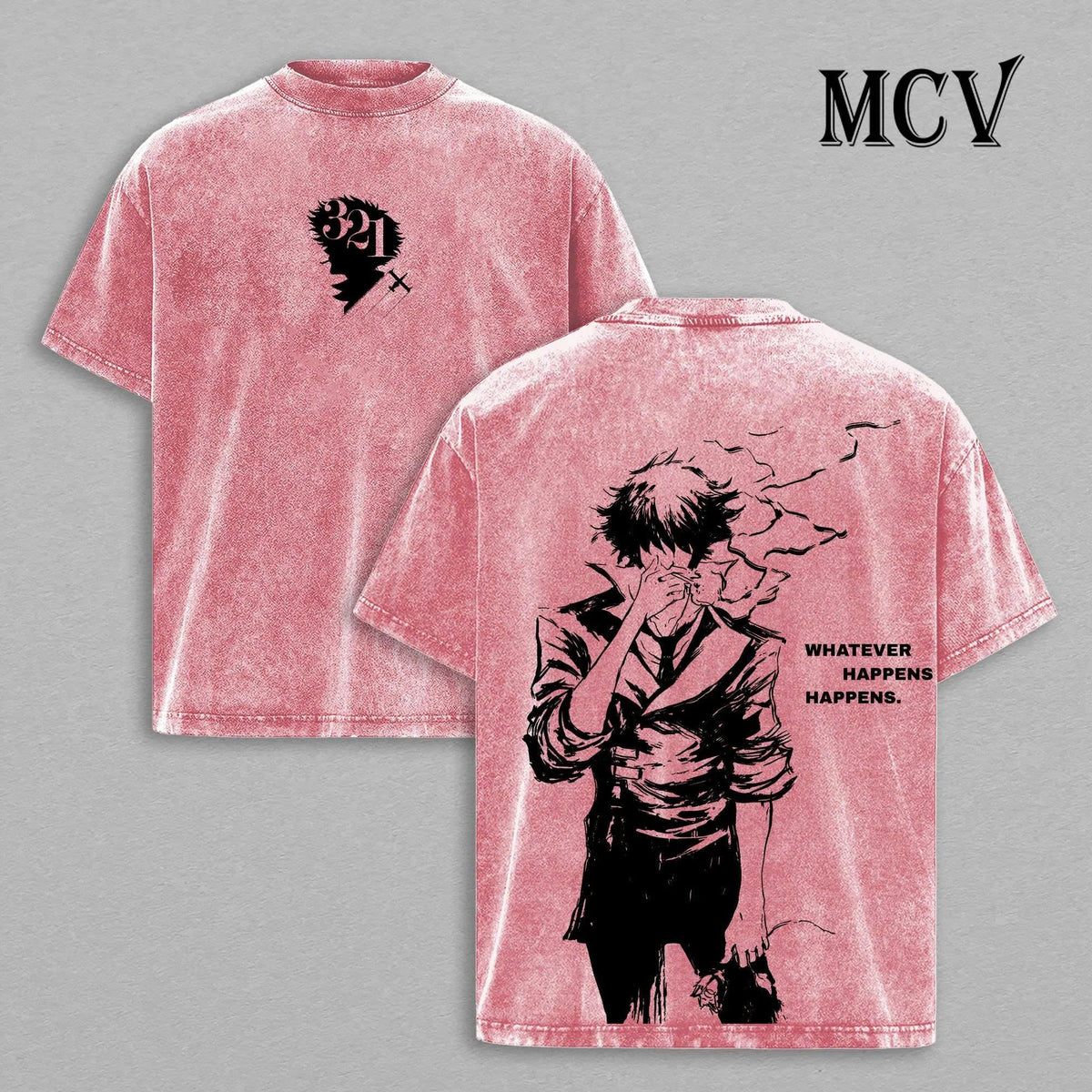 Cowboy Bebop T-Shirt, Space Cowboy Anime Tee, Retro Noir Vintage Washed Graphic Tee